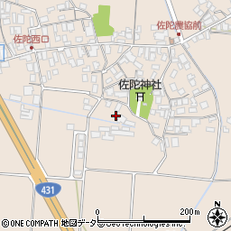 鳥取県米子市淀江町佐陀226-6周辺の地図