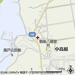 千葉県市原市中高根1218周辺の地図