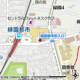 緑園都市駅前郵便局 ＡＴＭ周辺の地図