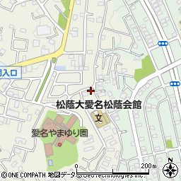 神奈川県厚木市愛名1007-2周辺の地図