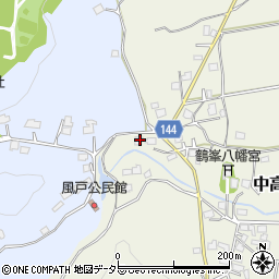 千葉県市原市中高根1209周辺の地図