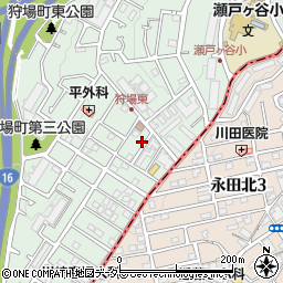 神奈川県横浜市保土ケ谷区狩場町304周辺の地図