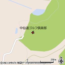 中仙道ゴルフ倶楽部周辺の地図