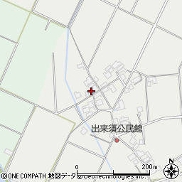 島根県安来市赤江町出来須町654周辺の地図