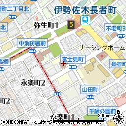 神奈川県総合医療会館周辺の地図
