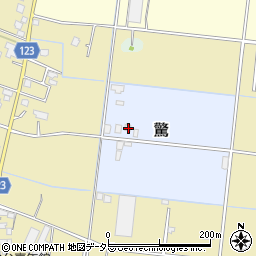 千葉県長生郡白子町驚1165周辺の地図