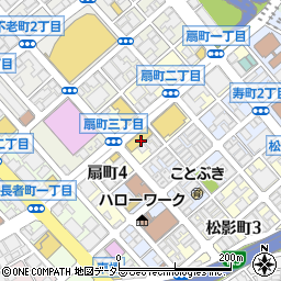 神奈川トヨタ自動車株式会社　中店周辺の地図