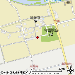 滋賀県長浜市湖北町今西584周辺の地図