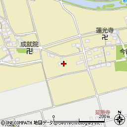 滋賀県長浜市湖北町今西556周辺の地図