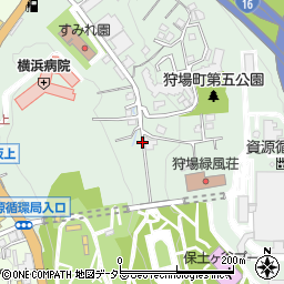 神奈川県横浜市保土ケ谷区狩場町周辺の地図