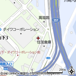 富士貿易株式会社　本社・国内流通事業本部周辺の地図