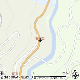 兵庫県美方郡香美町小代区貫田31周辺の地図