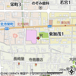 東加茂公民館周辺の地図