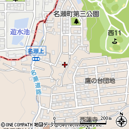 神奈川県横浜市戸塚区名瀬町2905周辺の地図