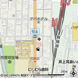 京都府舞鶴市引土59周辺の地図