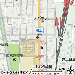京都府舞鶴市引土127周辺の地図