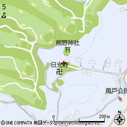 風戸聖観音周辺の地図