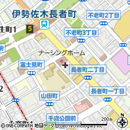 ゆうゆうassistナーシングホーム横浜・長者町周辺の地図
