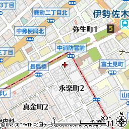 Ｌ－Ｆｌａｔ横濱大通り公園周辺の地図