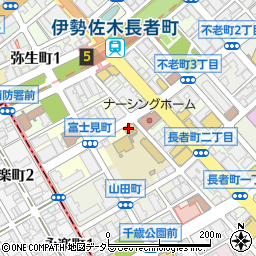 岩田地崎建設株式会社横浜営業所周辺の地図