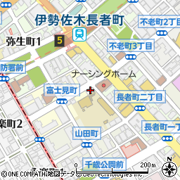 デイリーヤマザキ横浜富士見町店周辺の地図