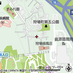 神奈川県横浜市保土ケ谷区狩場町295-34周辺の地図