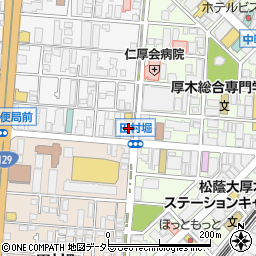 タイムズファミリーマートサンズ厚木栄町店駐車場周辺の地図