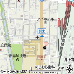 京都府舞鶴市引土128周辺の地図