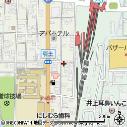 京都府舞鶴市引土57周辺の地図