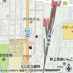 京都府舞鶴市引土57周辺の地図