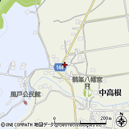 千葉県市原市中高根504-1周辺の地図