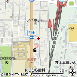 京都府舞鶴市引土58周辺の地図