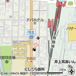 京都府舞鶴市引土58周辺の地図