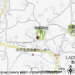 龍江３区公民館周辺の地図
