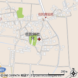 鳥取県米子市淀江町佐陀166周辺の地図