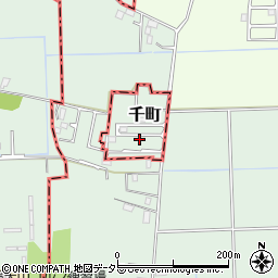 千葉県茂原市千町2032-63周辺の地図