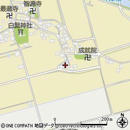 滋賀県長浜市湖北町今西848周辺の地図