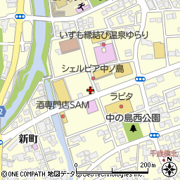 ガスト島根平田店周辺の地図
