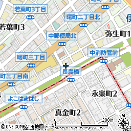 パラカ横浜市弥生町第１駐車場周辺の地図