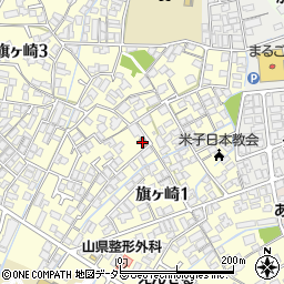 旗ヶ崎一区公民館周辺の地図