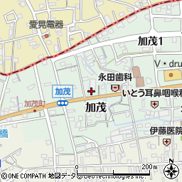 藤倉自動車株式会社本社工場周辺の地図