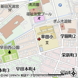 早田公民館周辺の地図