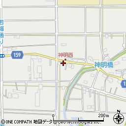 岐阜県本巣市下真桑1356周辺の地図