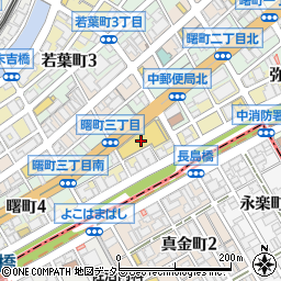 神奈川県横浜市中区曙町3丁目39周辺の地図