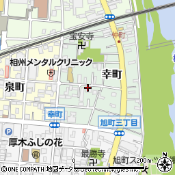 〒243-0012 神奈川県厚木市幸町の地図