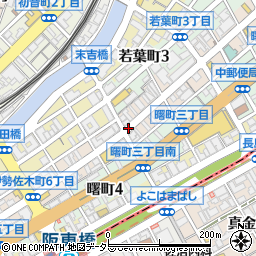 神奈川県横浜市中区伊勢佐木町周辺の地図