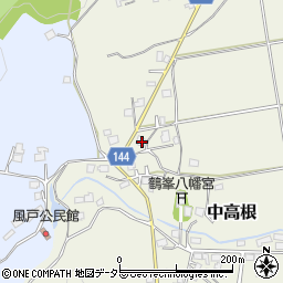 千葉県市原市中高根504周辺の地図