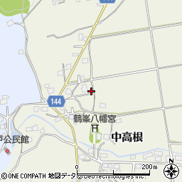 千葉県市原市中高根502周辺の地図