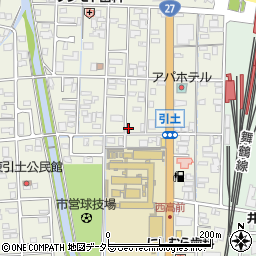 京都府舞鶴市引土172周辺の地図
