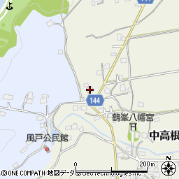 千葉県市原市中高根1206周辺の地図